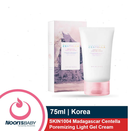 SKIN1004 Madagascar Centella Poremizing Light Gel Cream 75ml | Tightens Pores | Soothes Irritated Skin | Korea