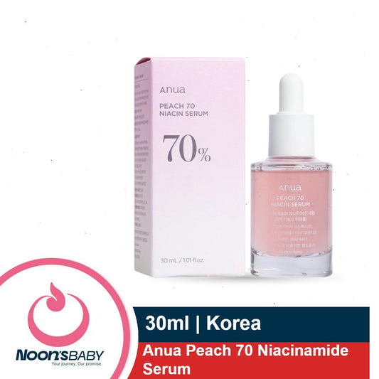 Anua Peach 70 Niacinamide Serum 30ml / brightening hydrating face serum/daily clean beauty | Korea