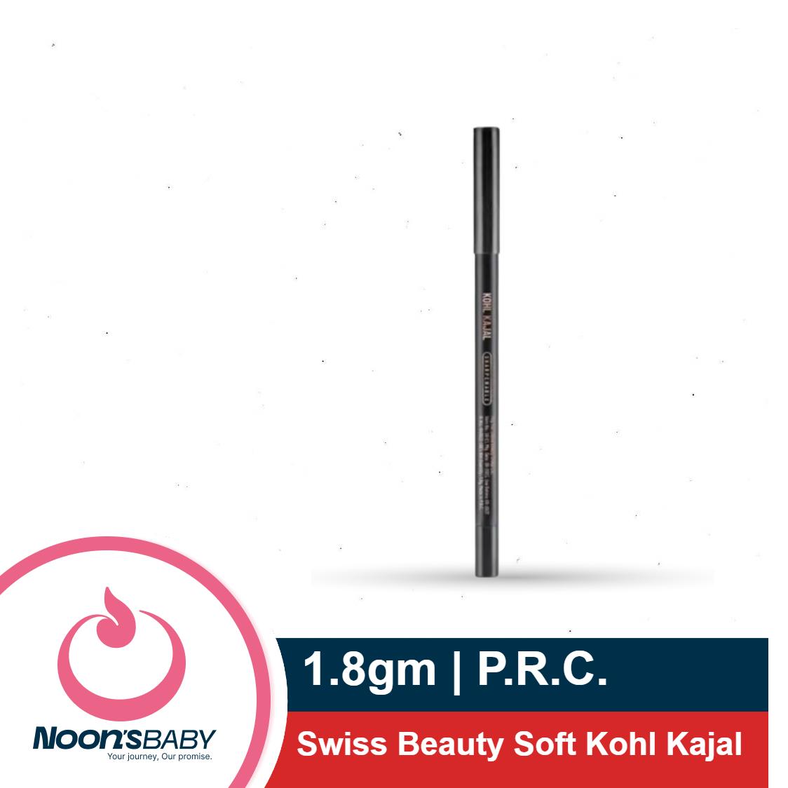 Swiss Beauty Soft Kohl Kajal 1.8gm Black