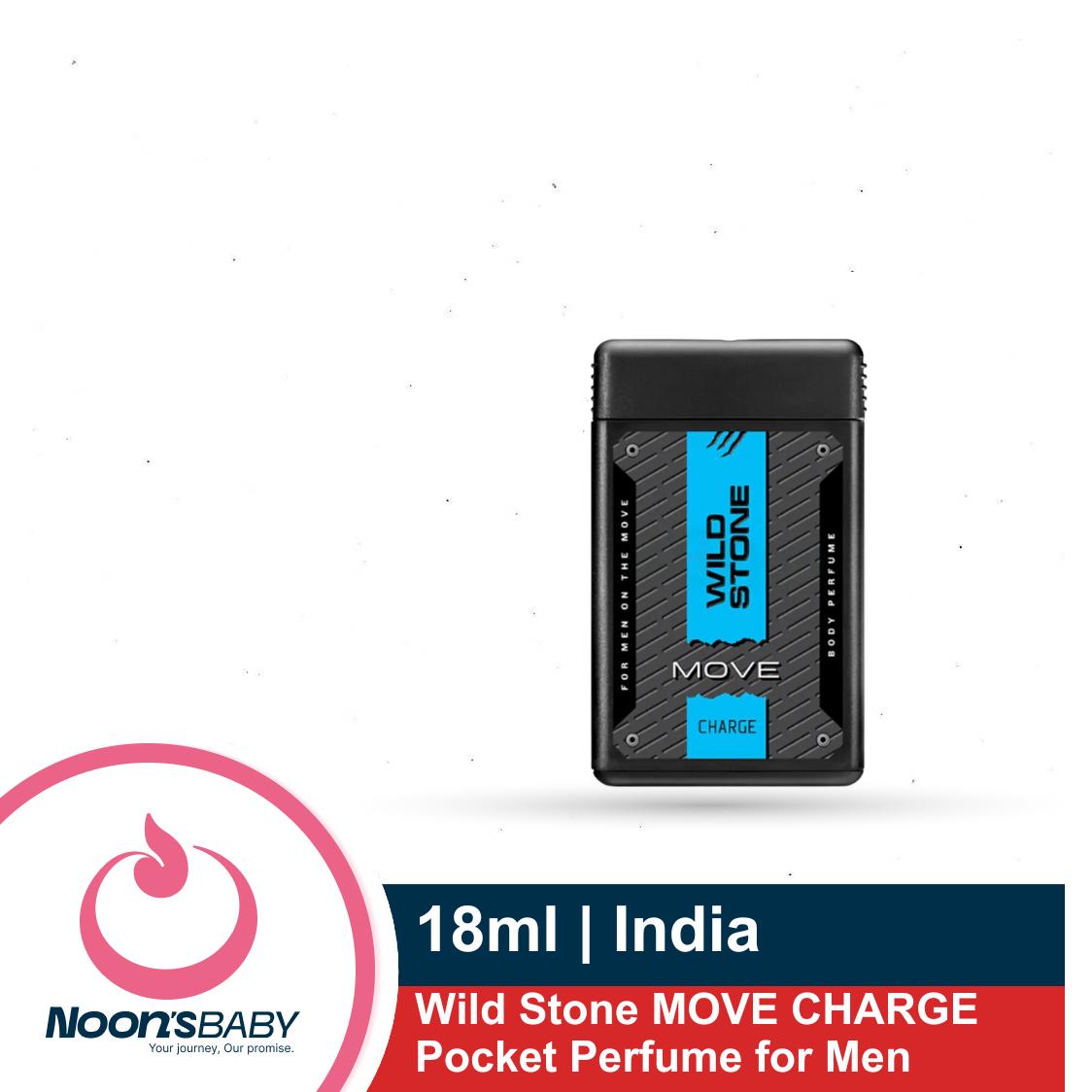 Wild Stone MOVE CHARGE Pocket Perfume for Men 18ml | India