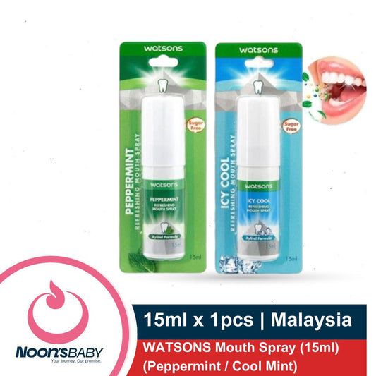 WATSONS Mouth Spray 15ml x1pcs (Peppermint / Cool Mint) | Malaysia