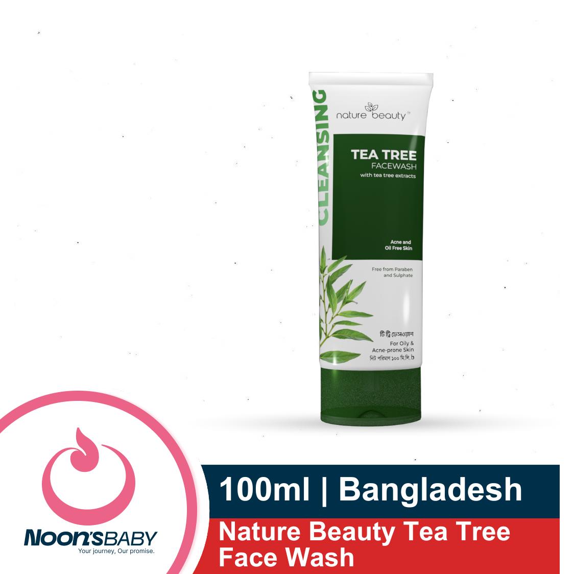 Nature Beauty Tea Tree Face Wash 100ml