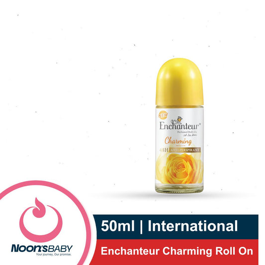 Enchanteur Charming Anti-Perspirant Deodorant Roll-On For Women 50ml | 48-Hours Long Odour Protection| Soothing Floral French Fragrance| Quick Drying & Non-Sticky