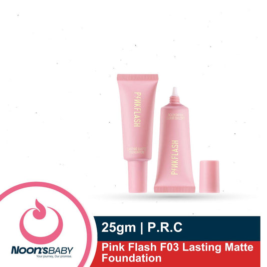 PinkFlash F03 Lasting Matte Foundation 25ml - All Shades Available