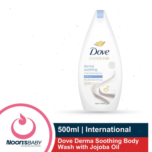 Dove Derma Soothing Body Wash with Jojoba Oil 500ml | International