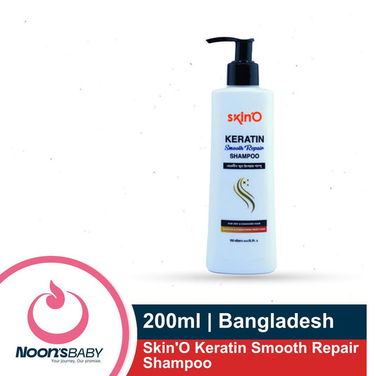 Skin'O Keratin Smooth Repair Shampoo 200ml | Made in Bangladesh