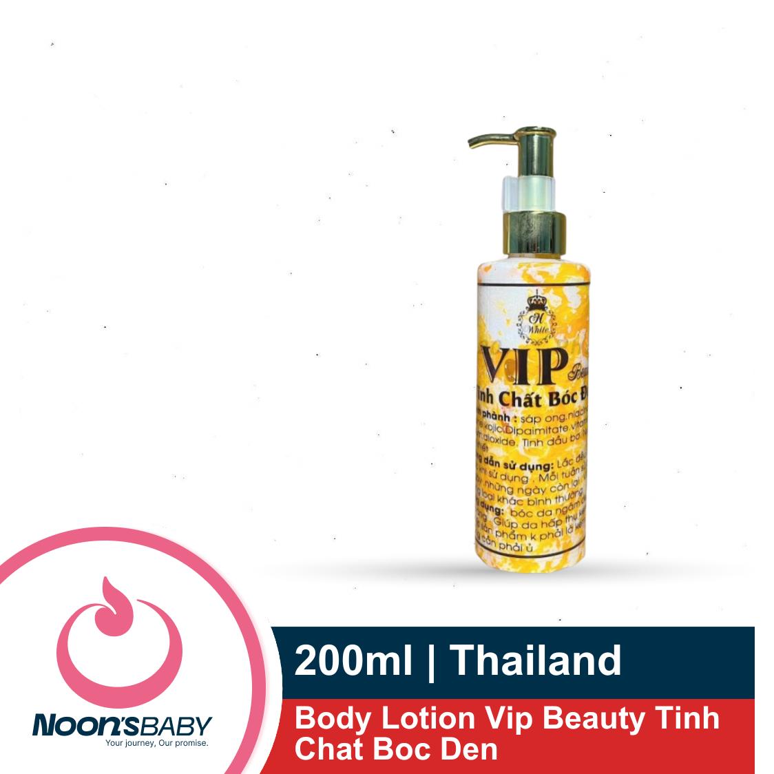 Body Lotion Vip Beauty Tinh Chat Boc Den 200ml | Thailand
