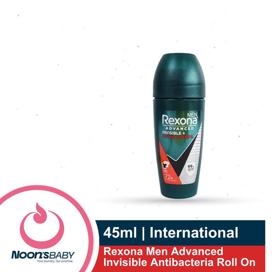 Rexona Men Advanced Invisible Antibacteria Roll On 45ml