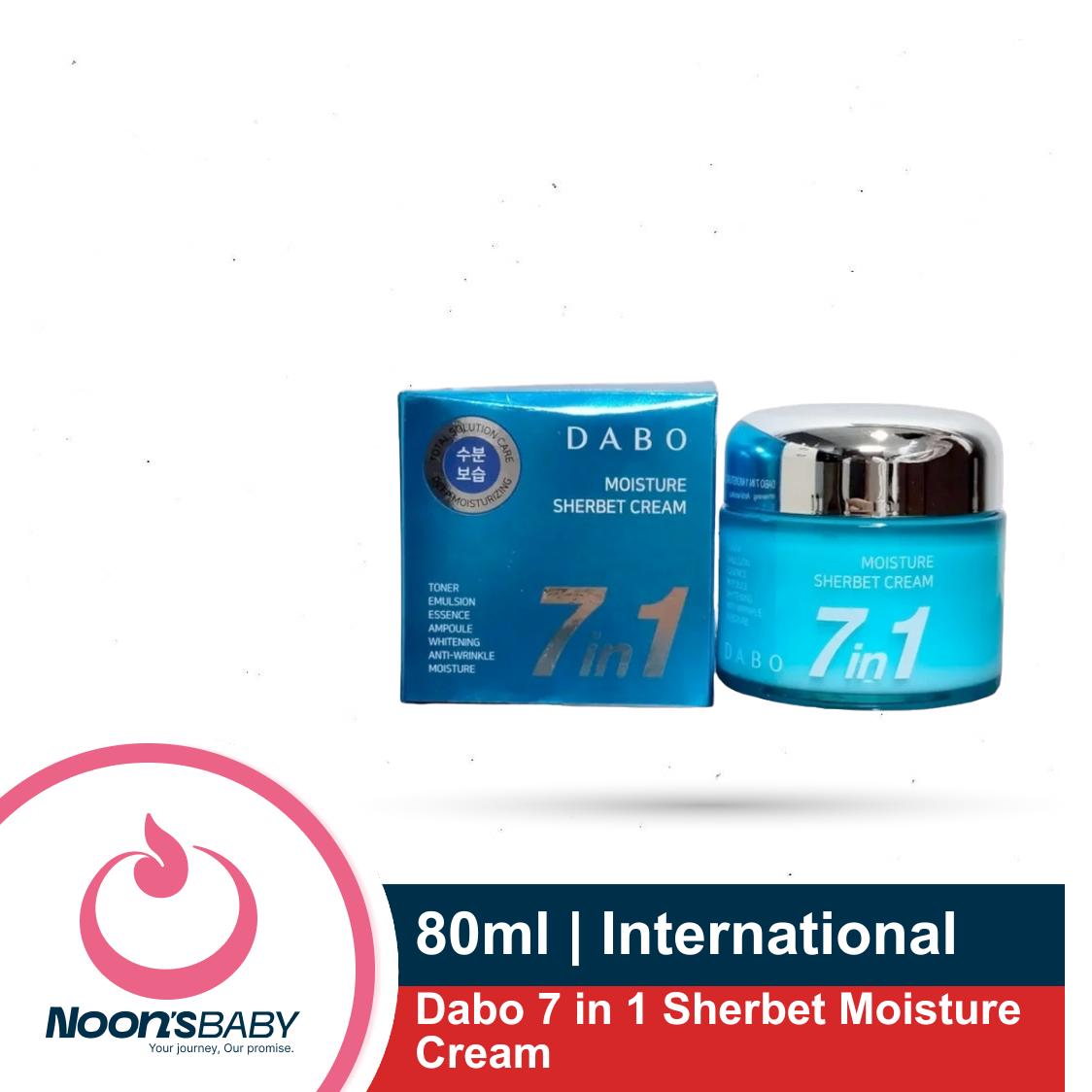 Dabo 7 in 1 Sherbet Moisture Cream 80ml | Korea