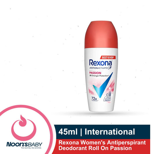 Rexona Women's Antiperspirant 72H Deodorant Roll On Passion 45ml