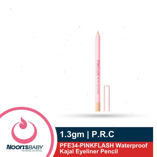 PFE34-PINKFLASH Waterproof Kajal Eyeliner Pencil 1.3gm