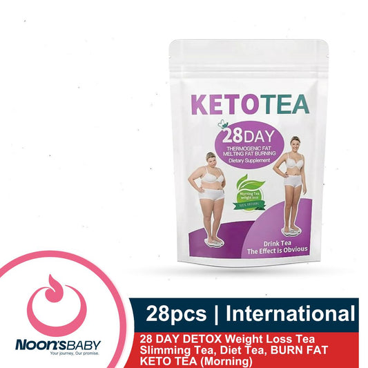 KETO TEA 28 DAY DETOX Weight Loss Tea Slimming Tea, Diet Tea, BURN FAT (Morning & Night)