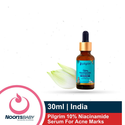 Pilgrim 10% Niacinamide Face Serum For Acne Marks 30ml |Niacinamide Serum For Oily Skin|Fades Blemishes & Dark Spots|Oil Control|Brightens & Evens Skin Tone|Korean Skincare|All Skin Types|Women & Men
