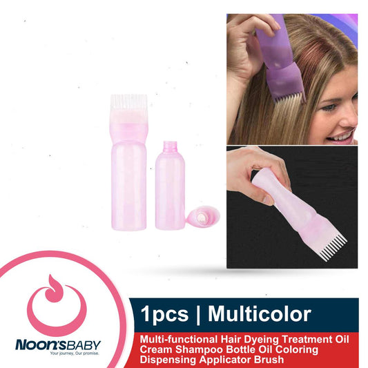 1pcs Hair Oil Applicator Multi-functional Hair Dyeing Treatment Oil Cream Shampoo Bottle Oil Coloring Dispensing Applicator Brush