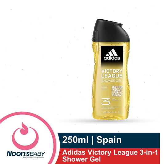 Adidas Victory League 3-in-1 Shower Gel for Body, Hair and Face 250ml | Spain