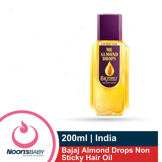 Bajaj Almond Drops Non Sticky Hair Oil 200ml / 100ml | India