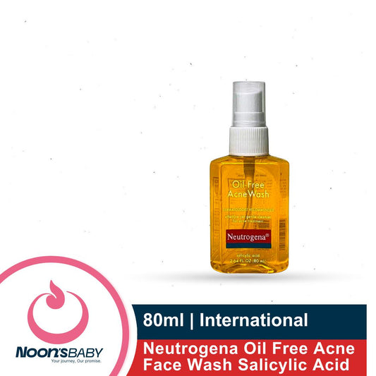 Neutrogena Oil Free Acne Face Wash 80ml