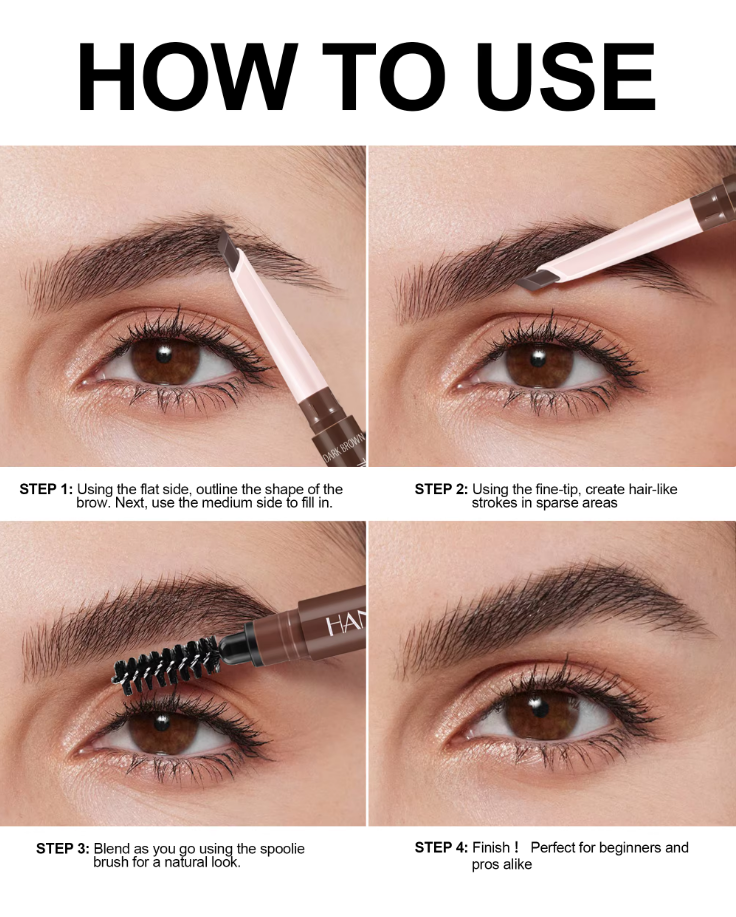 Handaiyan Easy Draw Eyebrow Pencil 1pcs 0.14gm