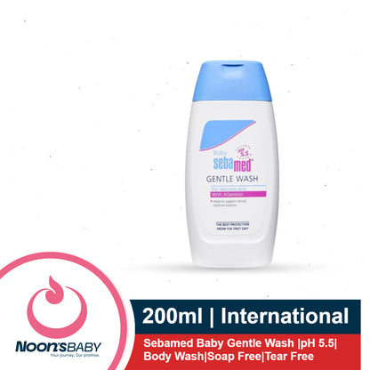 Sebamed Baby Gentle Wash 200ml/ 400ml |pH 5.5| Body Wash|Soap Free|Tear Free