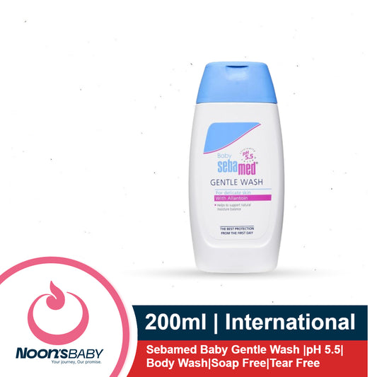 Sebamed Baby Gentle Wash 200ml/ 400ml |pH 5.5| Body Wash|Soap Free|Tear Free