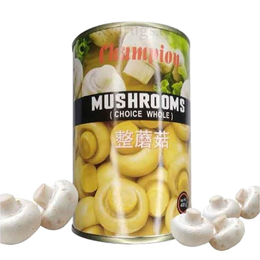 Champion Can Mushroom - 400g Whole