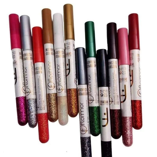 Flormar Waterproof Eyeshadow Pencil 12pcs Set