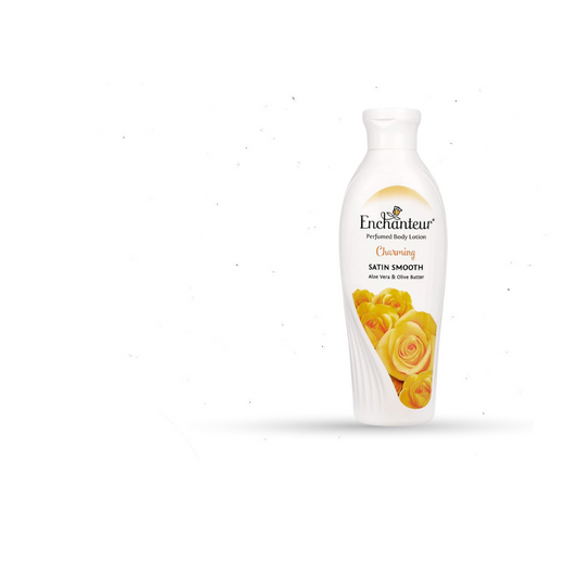 Enchanteur Perfumed Body Lotion 250ml Charming Satin Smooth Body with Aloe Vera & Olive Butter