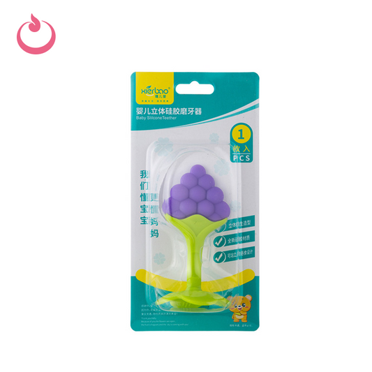 Baby Teether - Grape Design