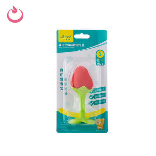 Baby Teether - Strawberry Design