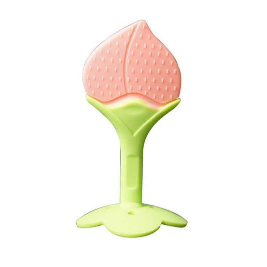 Baby Teether - Peach Design