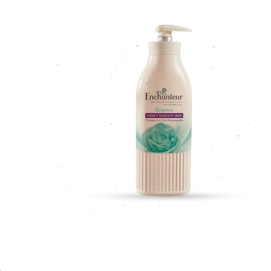 Enchanteur Perfumed Body Lotion 500ml Gorgeous Satin Smooth Body with Aloe Vera & Olive Butter | Malaysia