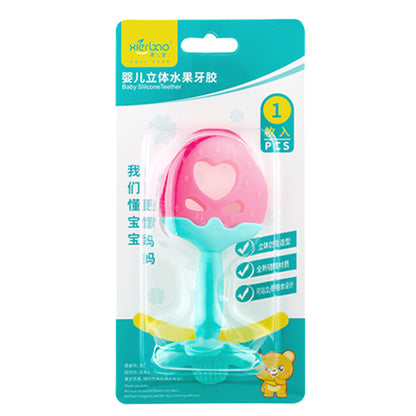 Baby Full silicone three dimensional fruit teether
