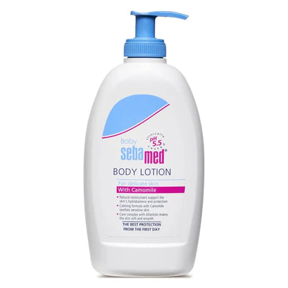 Sebamed Baby Body Lotion 400ml/ 200ml |Ph 5.5|Camomile & Allantoin| Dermatalogically tested| Sensitive skin