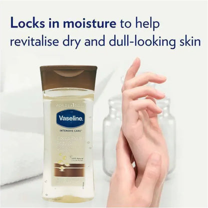 Vaseline Intensive Care Cocoa Radiant Body Gel Oil 200ml / Vitamin B3 Body Oil 400ml/ 200ml | International
