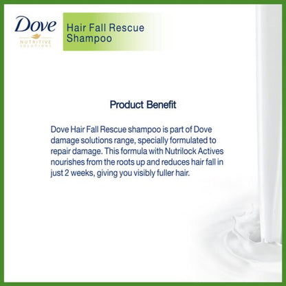 Dove Shampoo Hair fall Rescue Nourishing Shampoo 170ml / 330ml / 450ml/ 650ml | Bangladesh