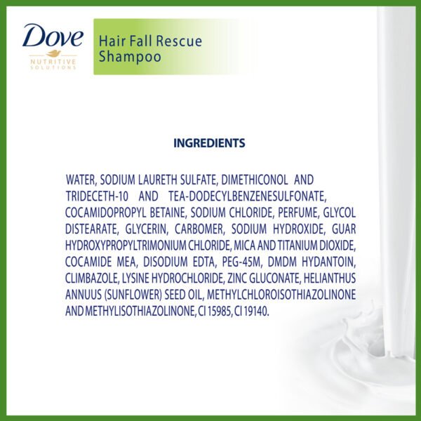 Dove Shampoo Hair fall Rescue Nourishing Shampoo 170ml / 330ml / 450ml/ 650ml | Bangladesh