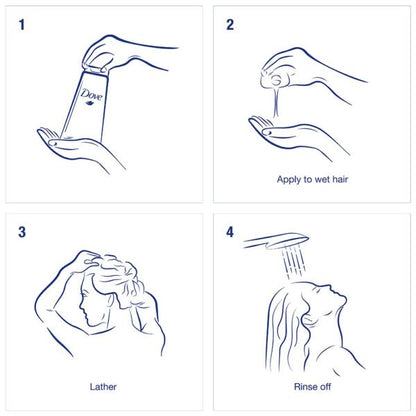 Dove Shampoo Hair fall Rescue Nourishing Shampoo 170ml / 330ml / 450ml/ 650ml | Bangladesh