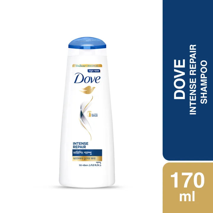Dove Nourishing Shampoo Intense Repair 650ml/ 330ml / 170ml | Bangladesh