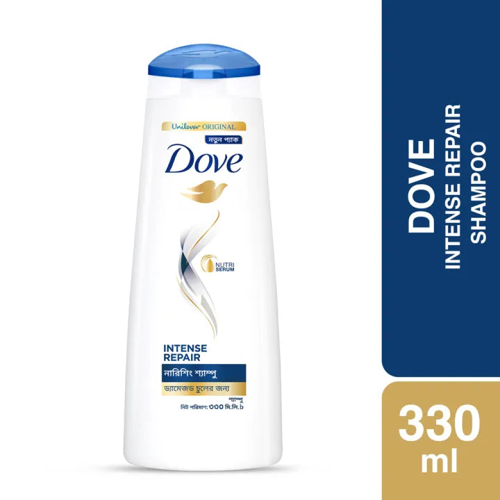 Dove Nourishing Shampoo Intense Repair 650ml/ 330ml / 170ml | Bangladesh