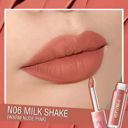 PINKFLASH Lasting Melting Matte Waterproof Lipcream 3.2gm (PF-L01)