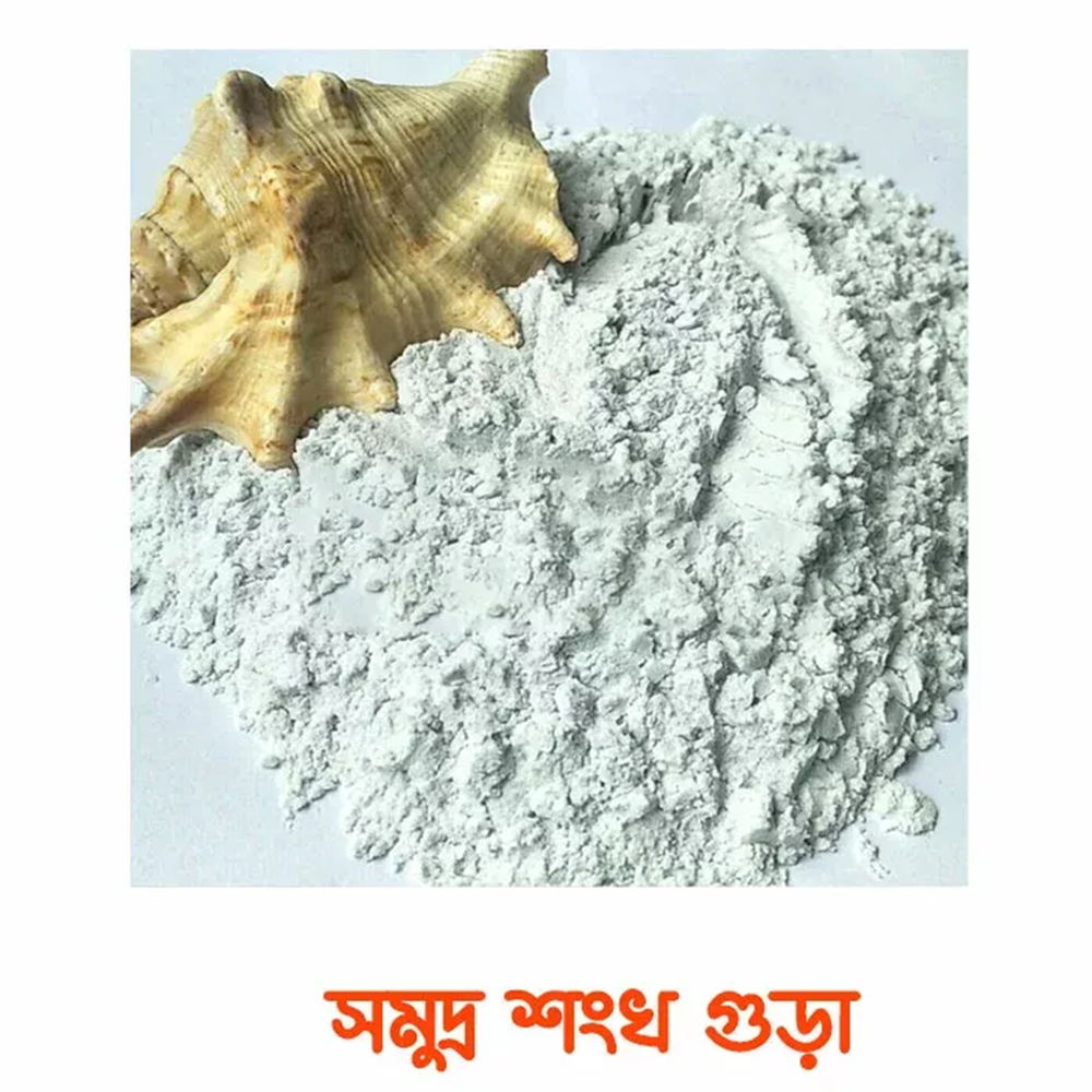 Nature Leaf – Shongkho Gura / Conch Shell Powder – 100gm