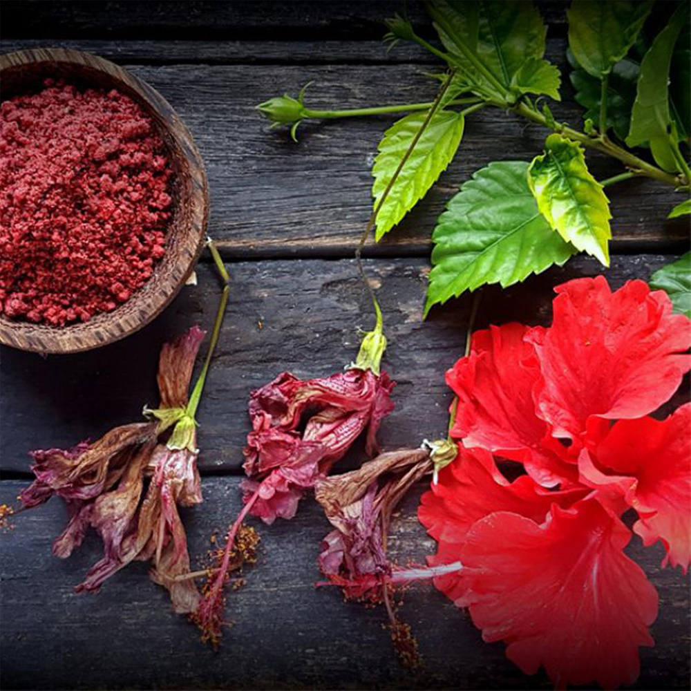 Nature Leaf – Joba Ful Gura / Hibiscus Flower Powder – 100gm