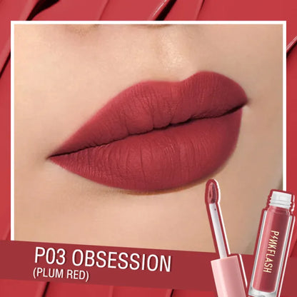 PINKFLASH Lasting Melting Matte Waterproof Lipcream 3.2gm (PF-L01)