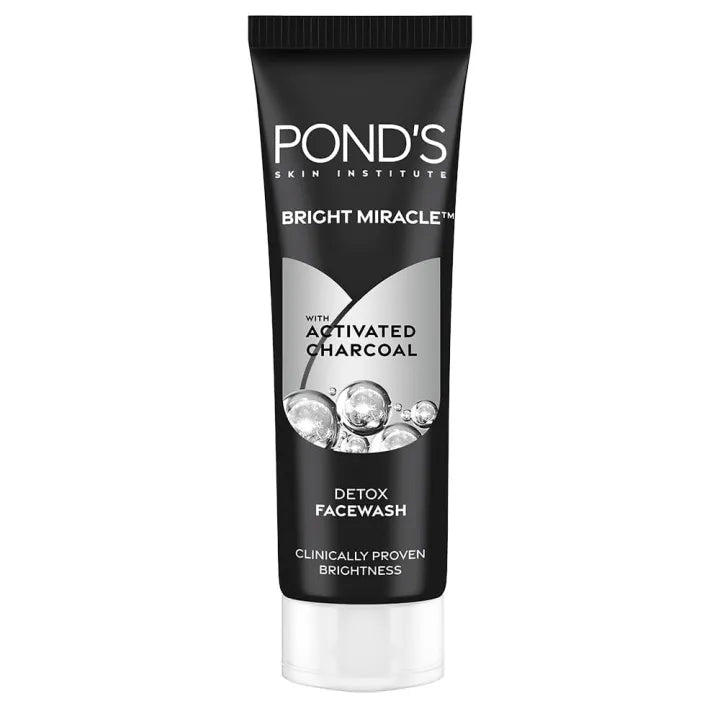Pond's Face Wash Pure Detox Pollution Clear with Activated Carbon 100ml | Bangladesh