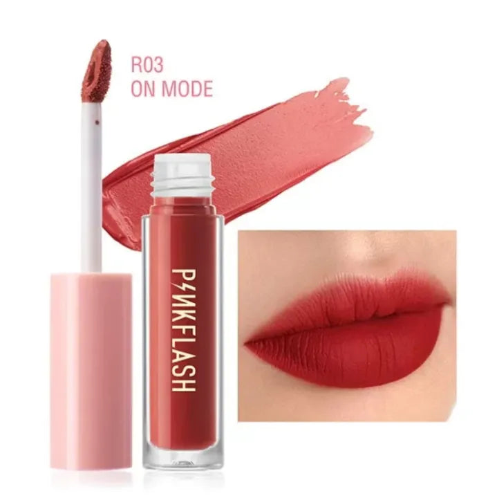 PINKFLASH Lasting Melting Matte Waterproof Lipcream 3.2gm (PF-L01)