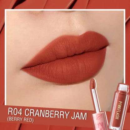 PINKFLASH Lasting Melting Matte Waterproof Lipcream 3.2gm (PF-L01)