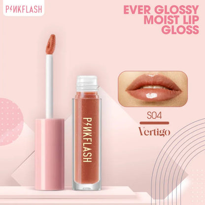 Pinkflash Lasting Glossy Lipgloss PFL02 1pcs 2.3gm