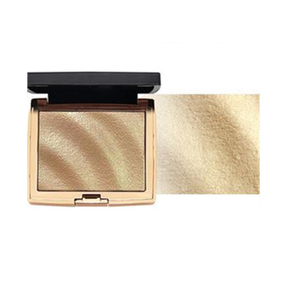 HOJO Highlighter Makeup Shimmer Powder Highlighter 10gm Pink, Golden, Silver Shade Palette Base Illuminator Highlight Face Contour