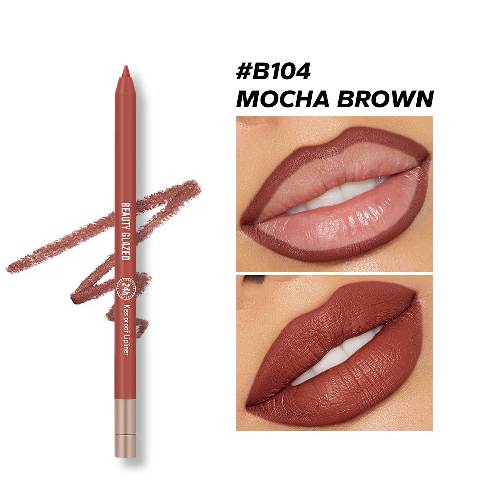 1pcs Beauty Glazed Lively Waterproof & Long Lasting Lip Liner - 10 Shades Available