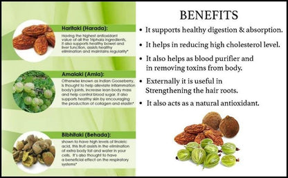 Nature Leaf – Triphala Powder / Trifola Gura – Hair Pack – 100gm